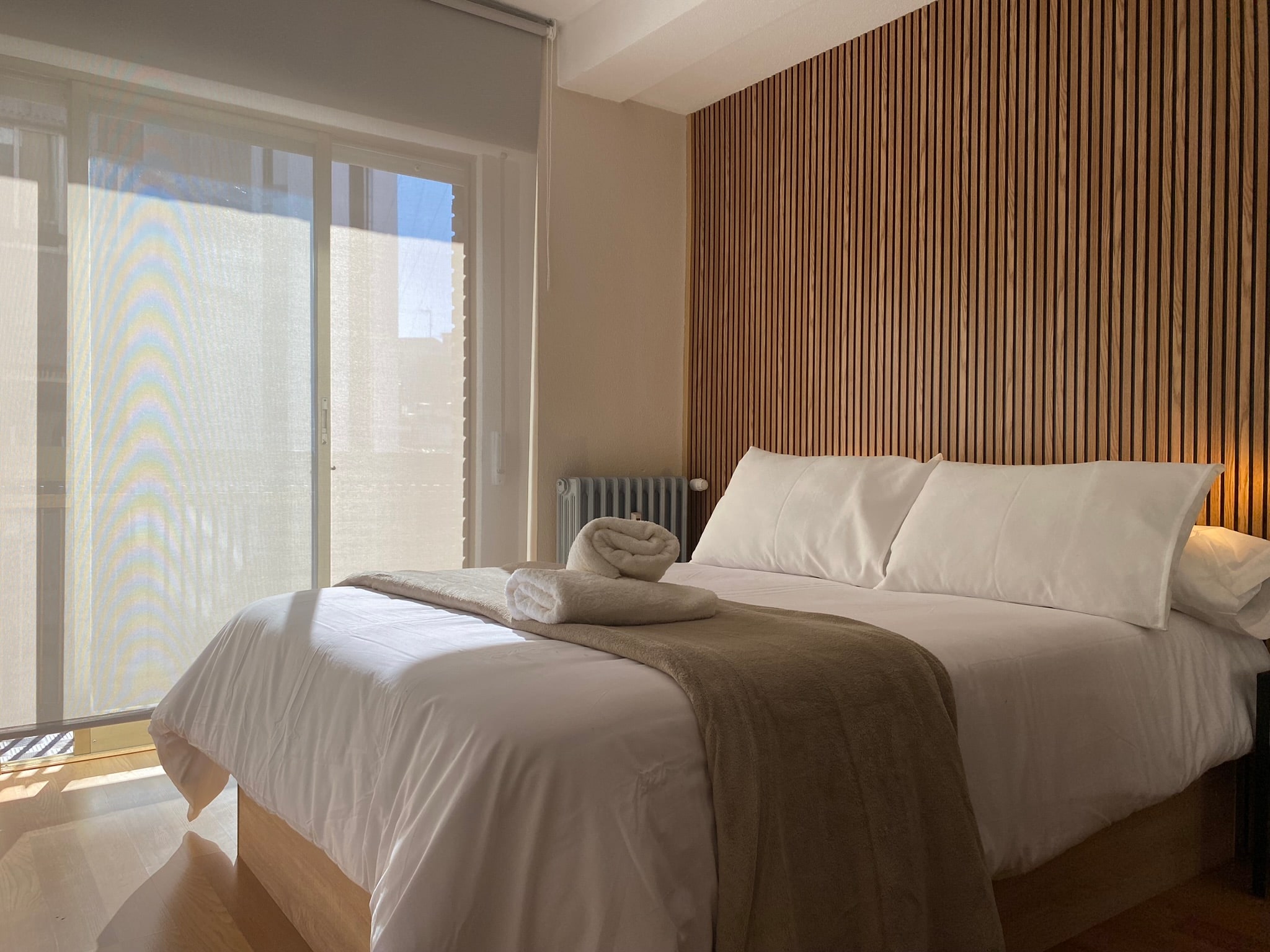 Cocina del Apartamento Boutique Valbuena en León