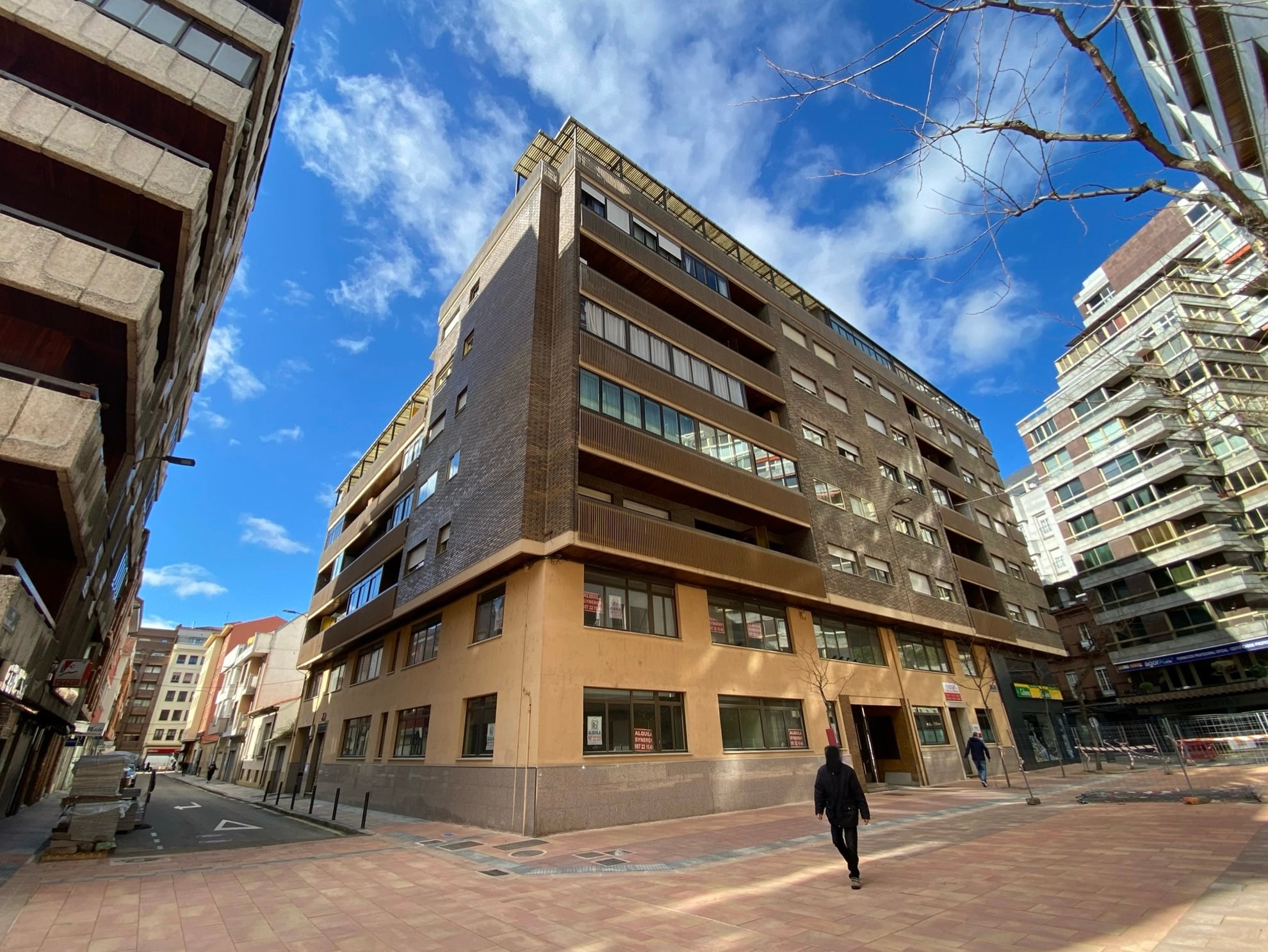 Salón del Apartamento Boutique Valbuena en el centro de León
